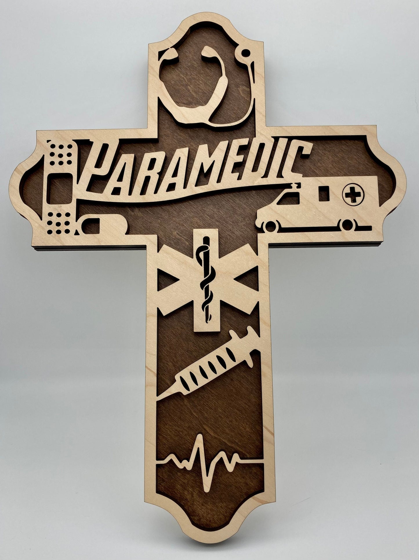 Paramedic Cross, EMT, Emergency, Memorial