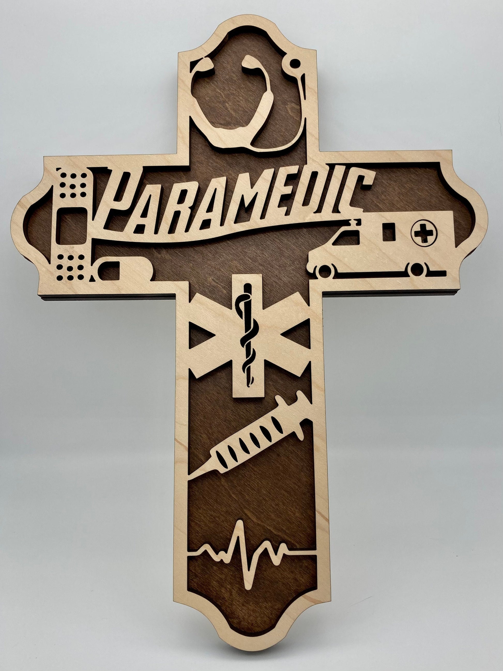 Paramedic Cross, EMT, Emergency, Memorial