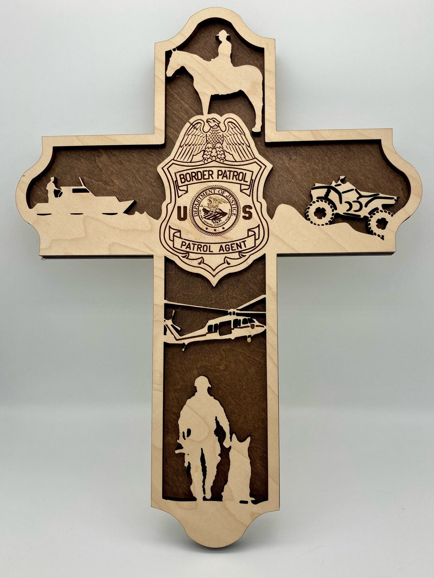 Border Control Cross, Officer, Memorial
