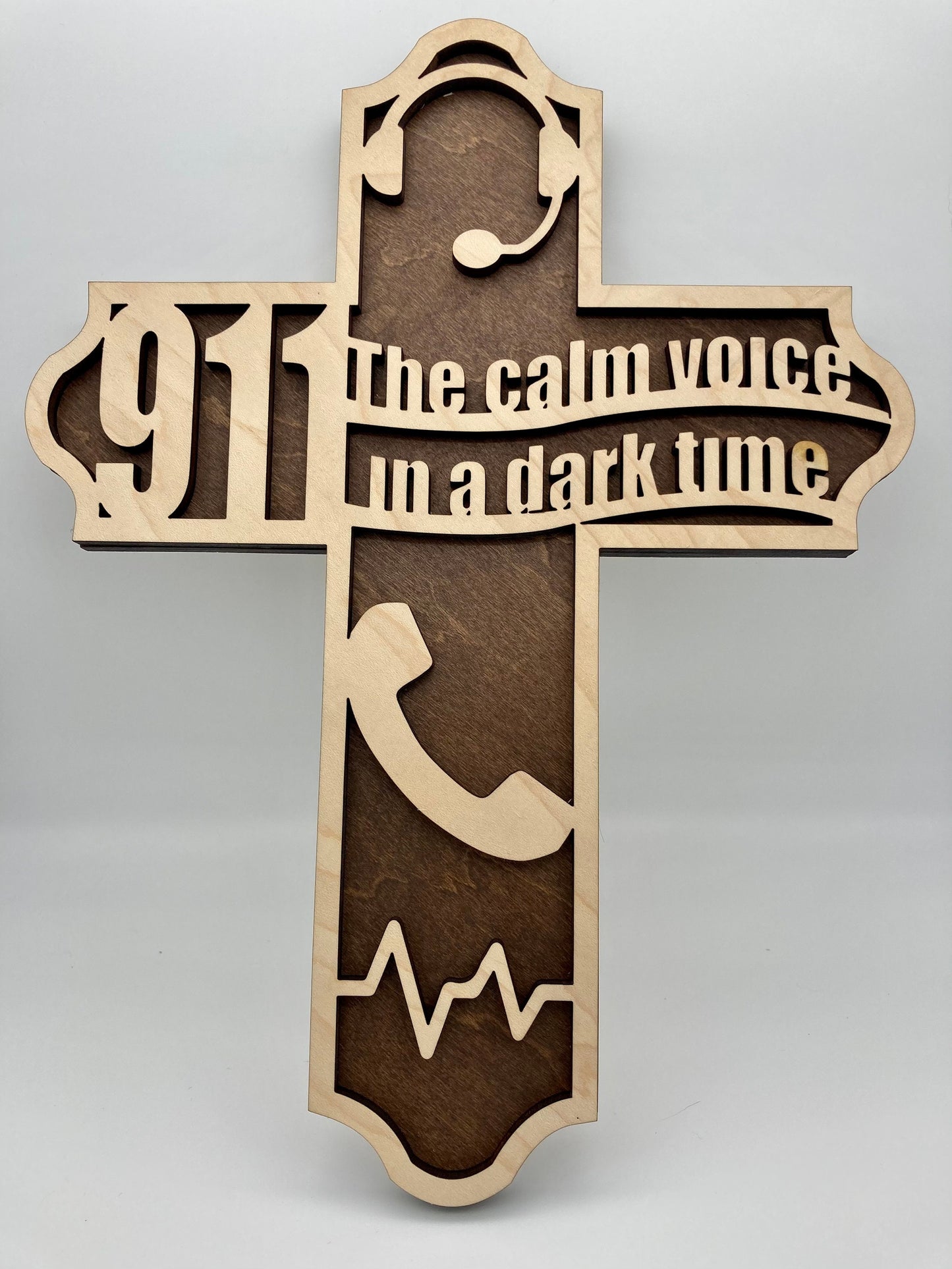 911 Operator Cross, Memorial, 911