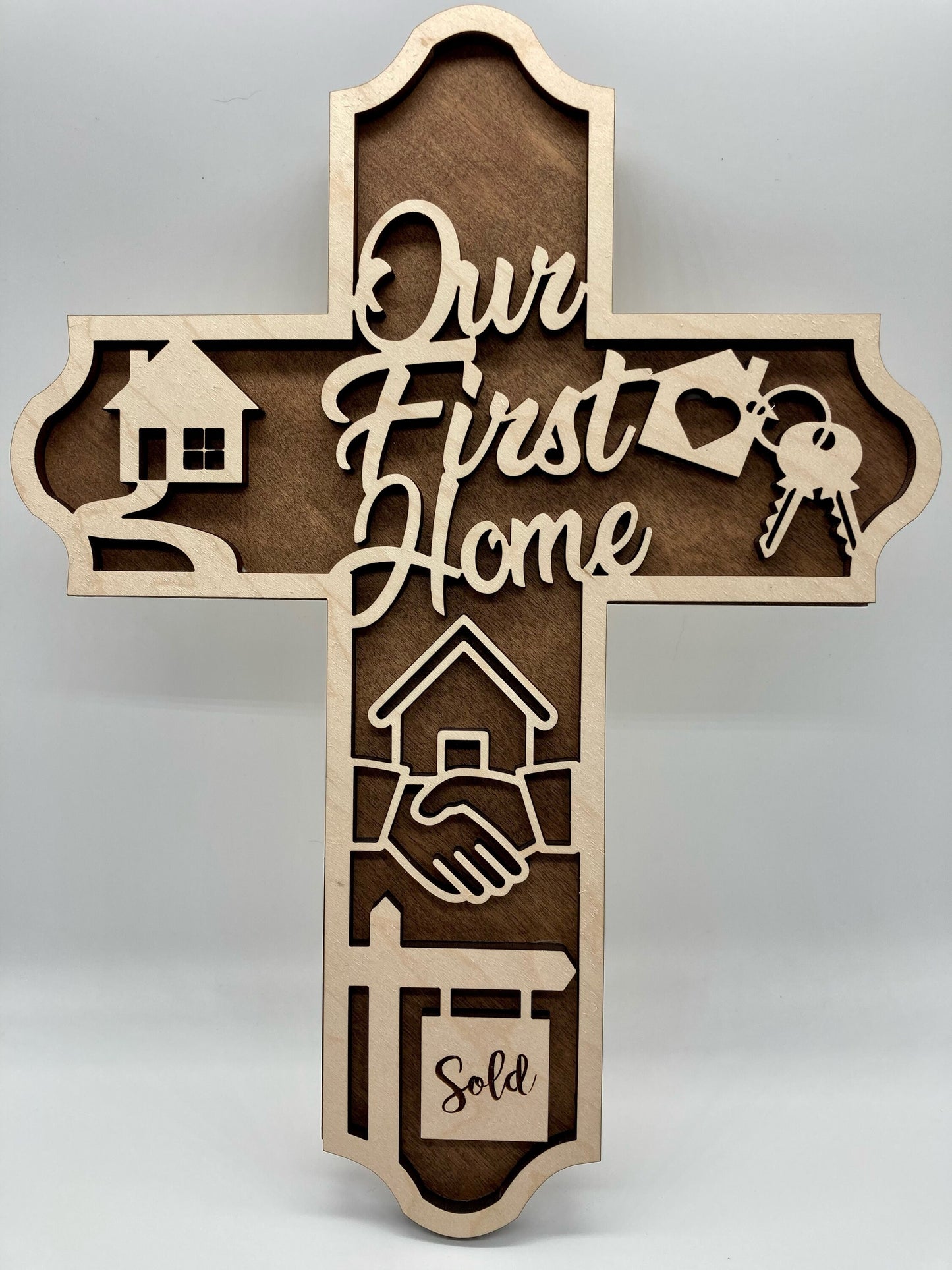 Our First Home Cross