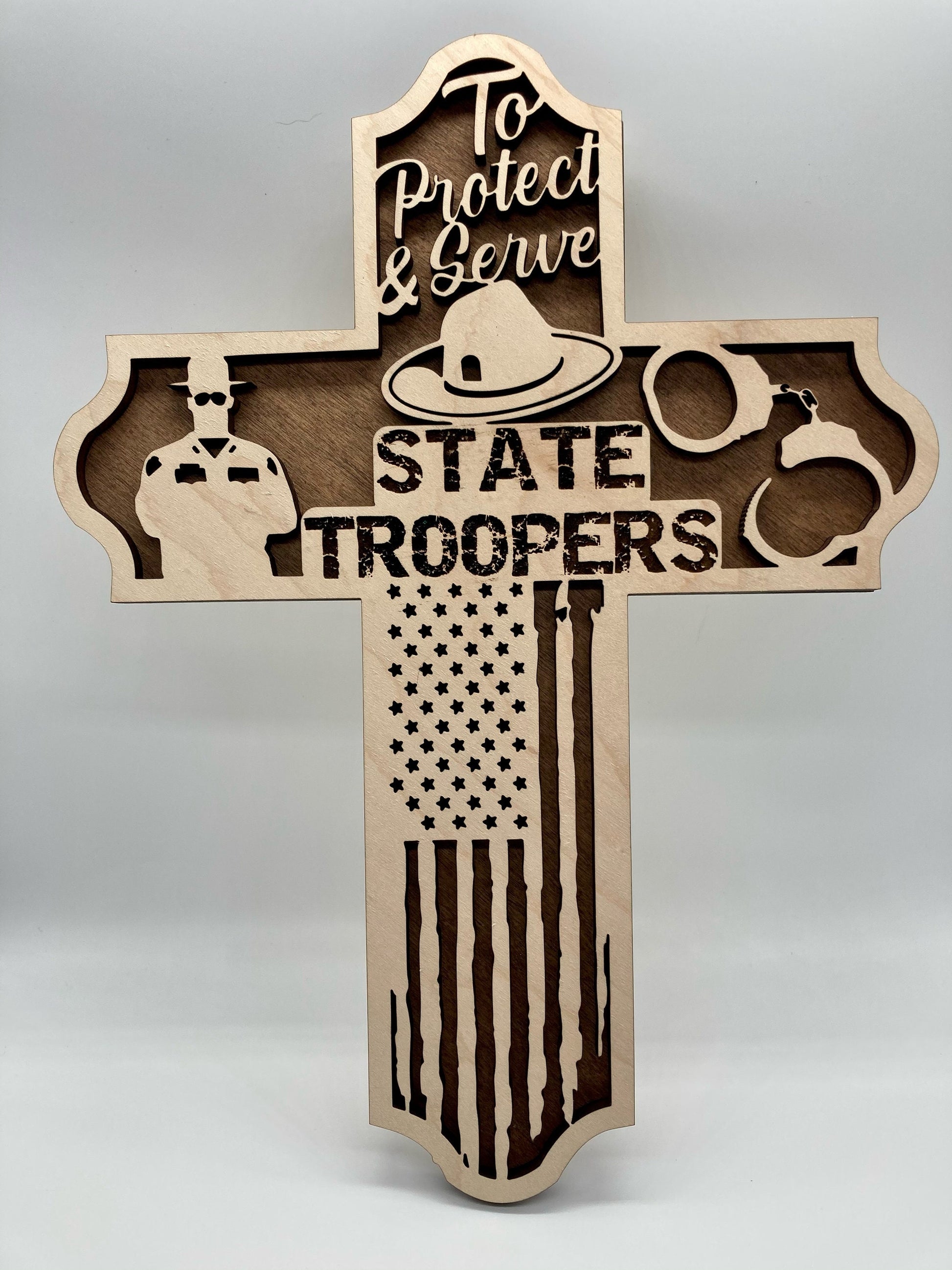 State Trooper Cross Memorial