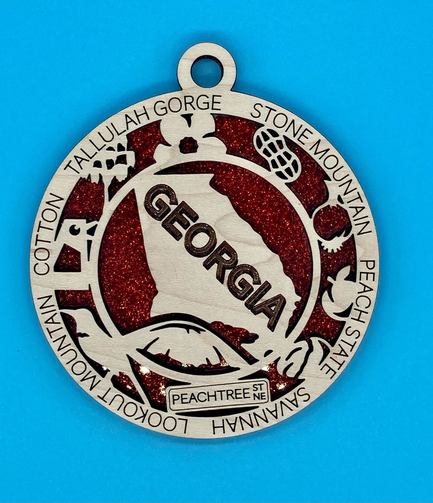 Georgia Christmas Ornament