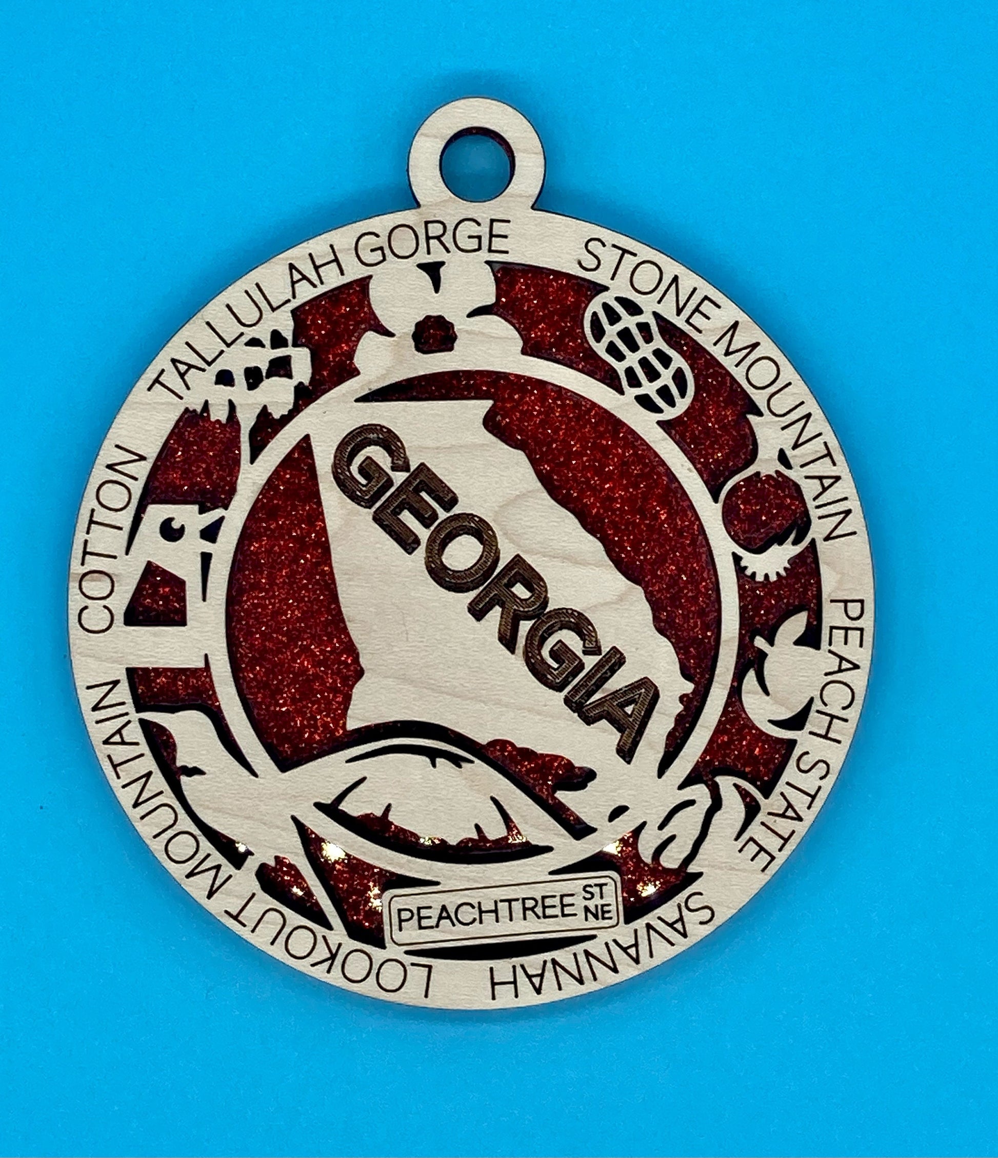 Georgia Christmas Ornament