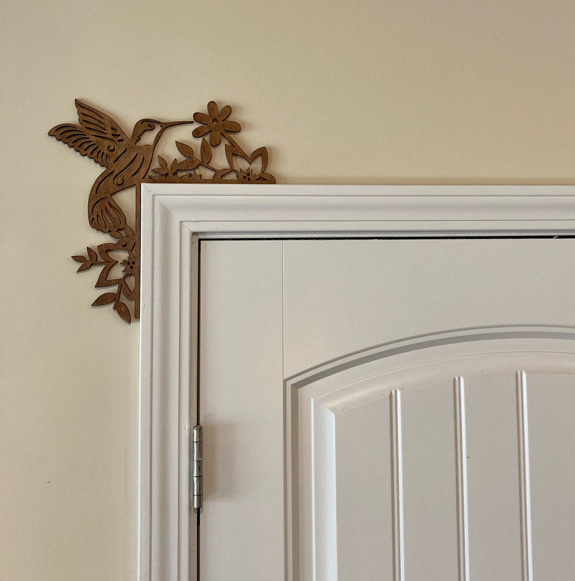 Hummingbird Door Corner Decor