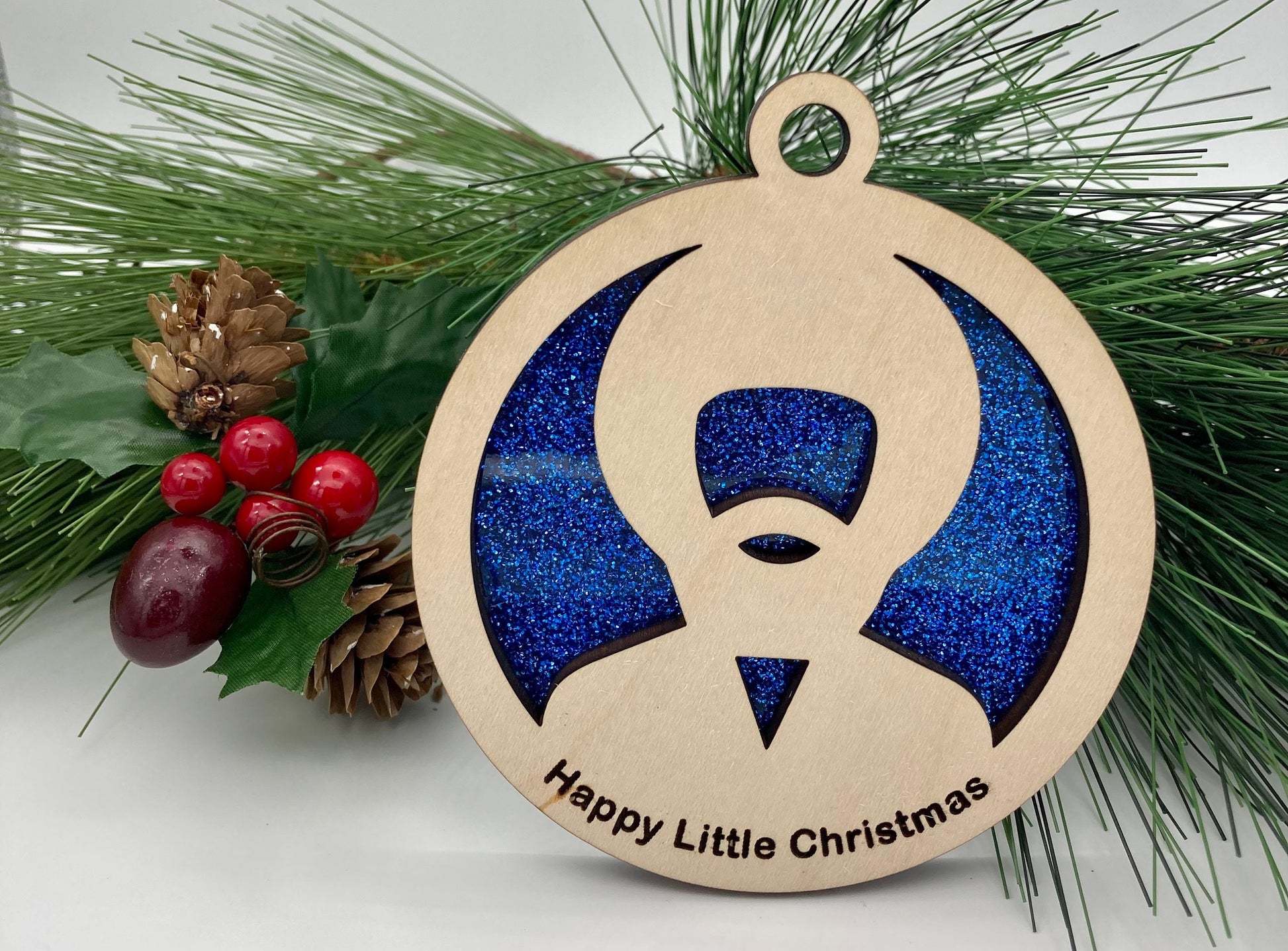 Happy Little Christmas Artist Christmas Ornament