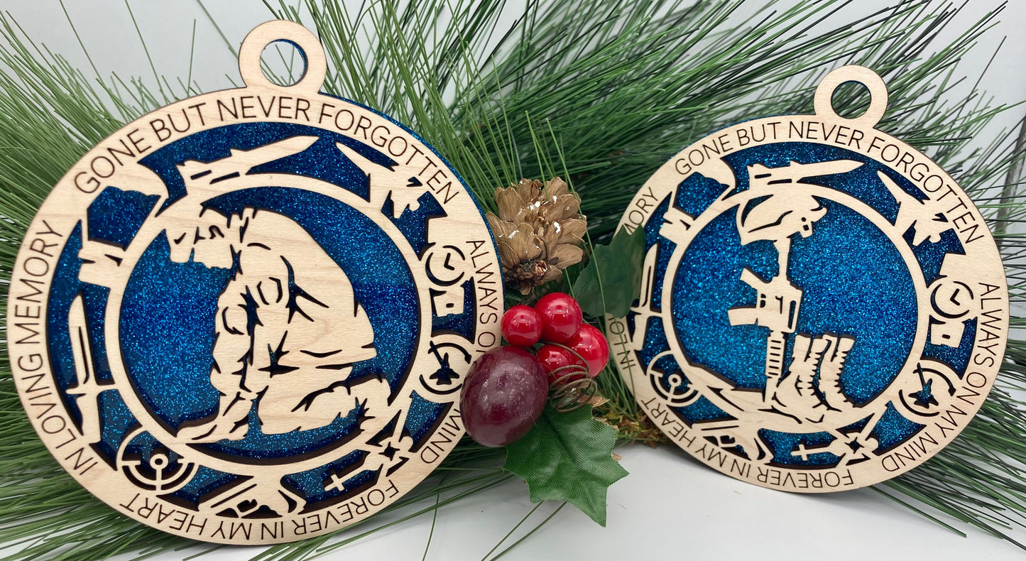 CUSTOMIZABLE United States Air Force Memorial Christmas Ornament