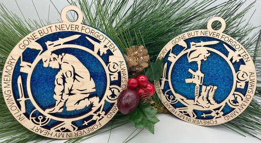 CUSTOMIZABLE United States Air Force Memorial Christmas Ornament