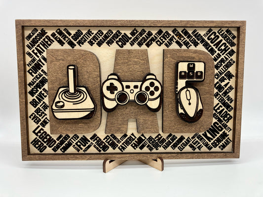 Father’s Day Video Game Dad Sign