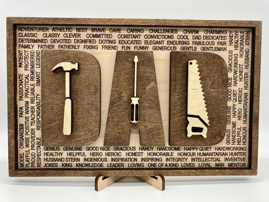 Father’s Day Handyman Construction Dad Sign
