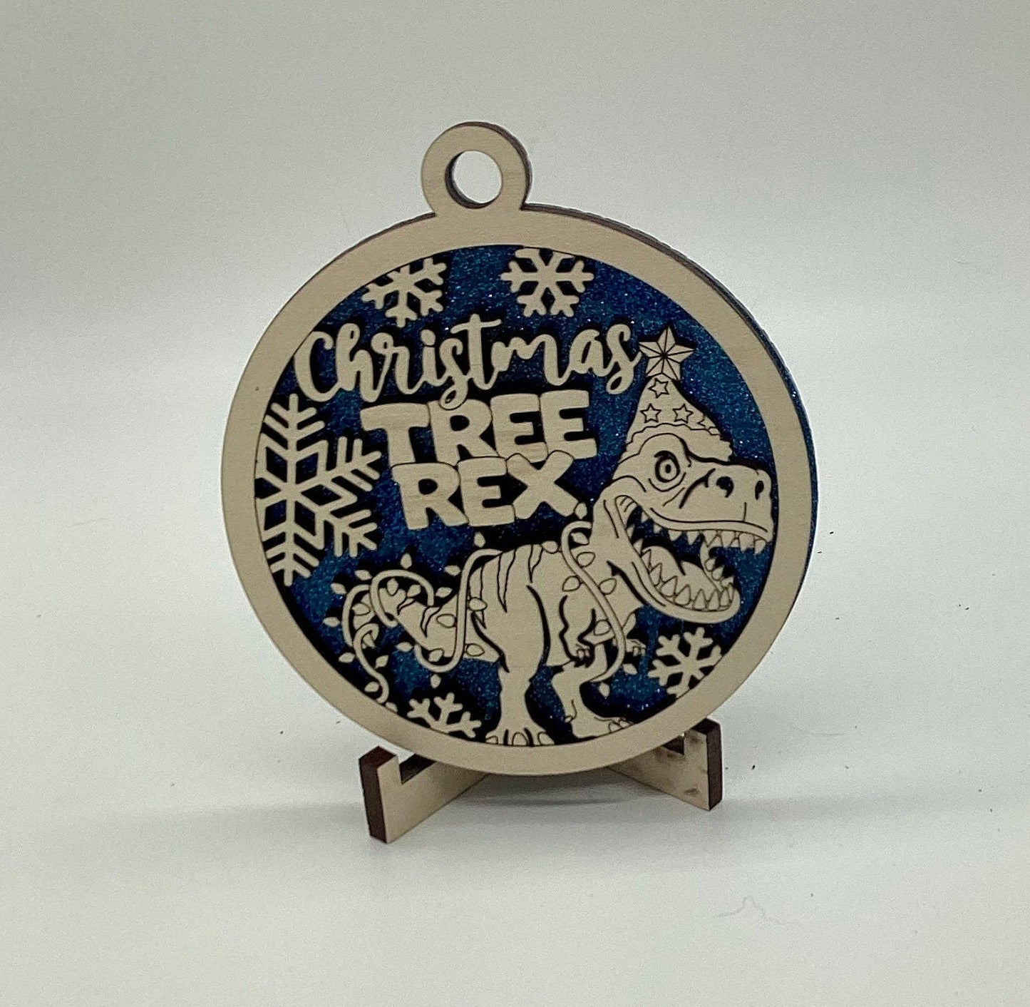 Christmas "Tree Rex" T-Rex Dinosaur Ornament