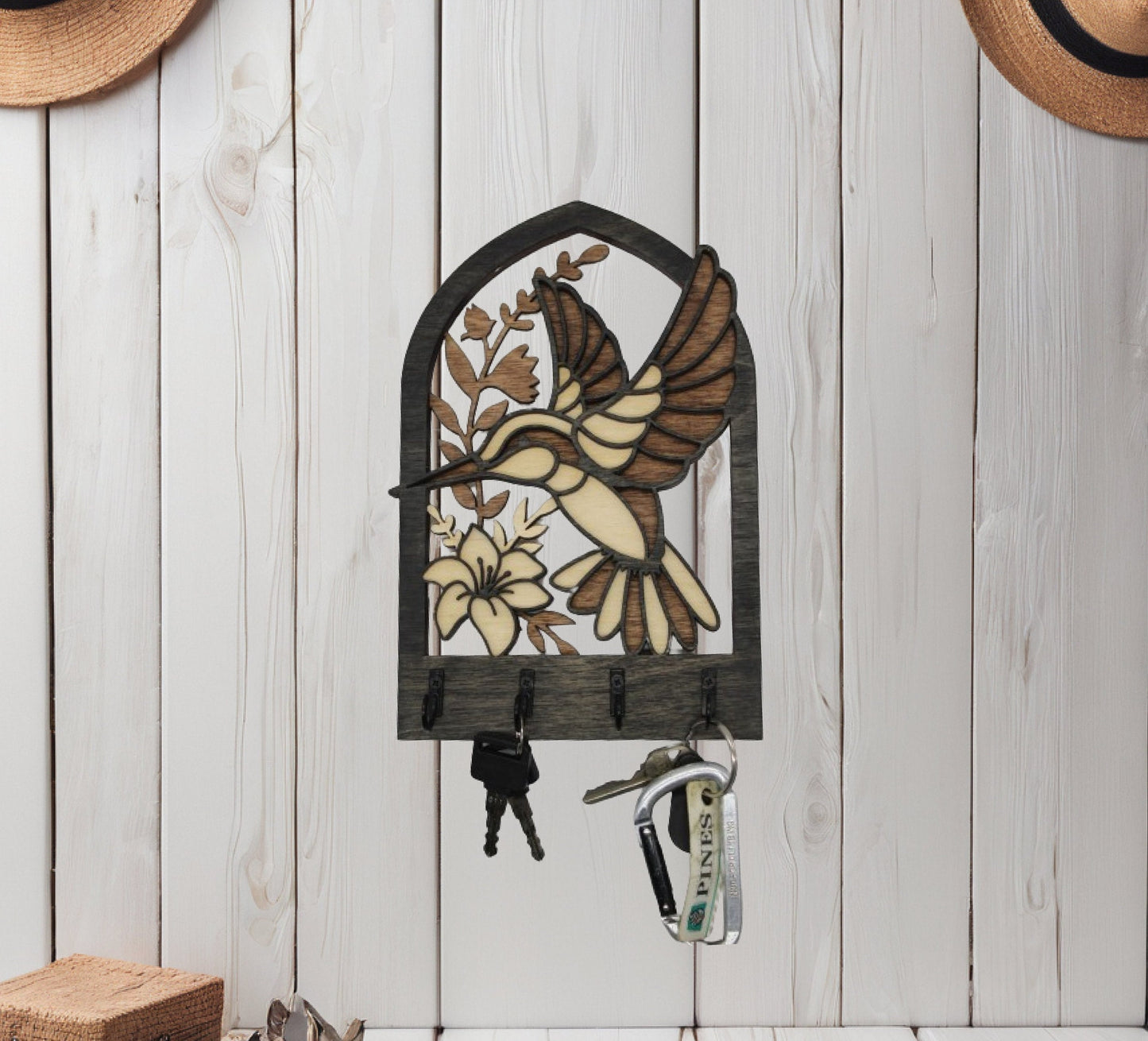 Hummingbird / Key Hanger / Organizer