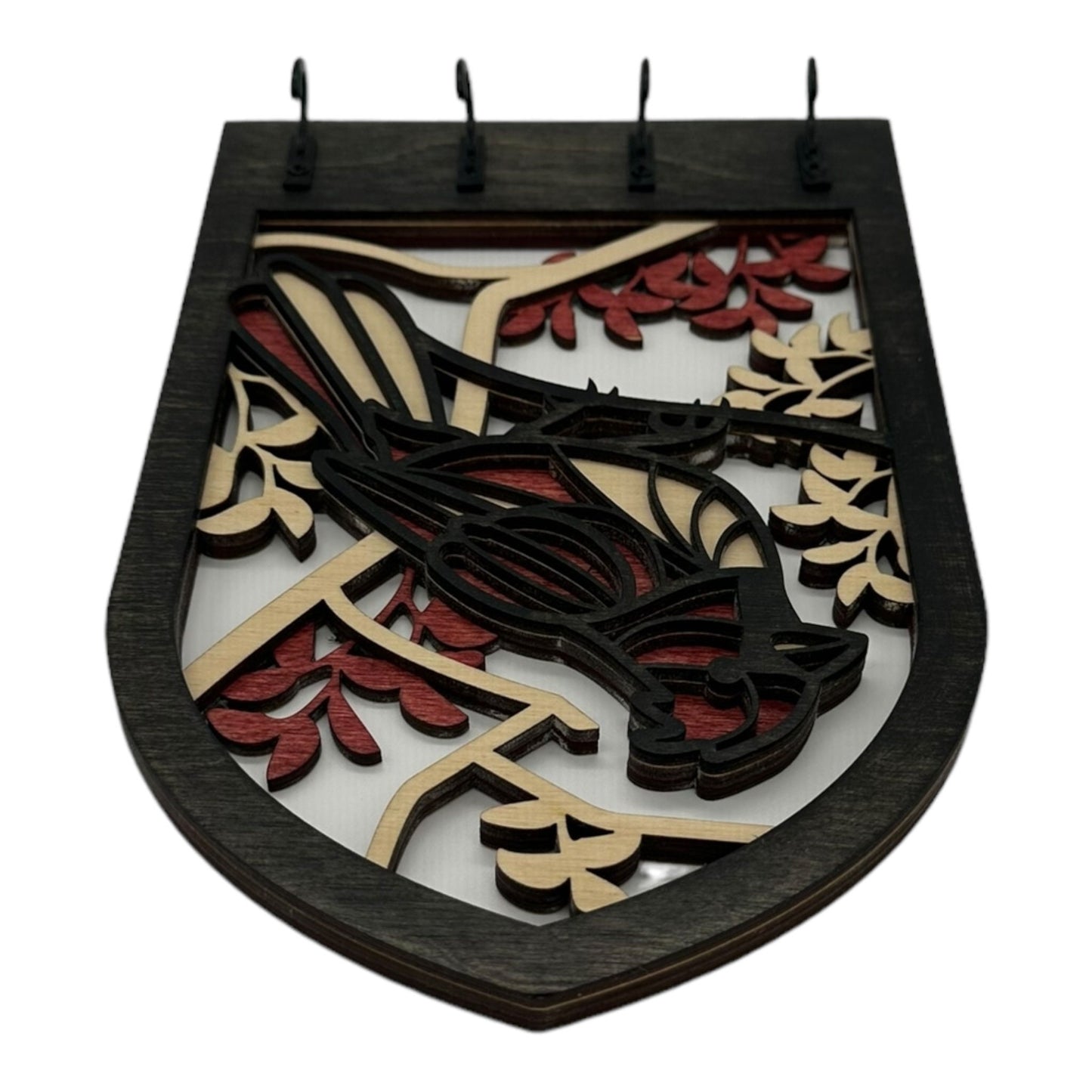 Cardinal Four Hook Arch Key Hanger/ Organizer