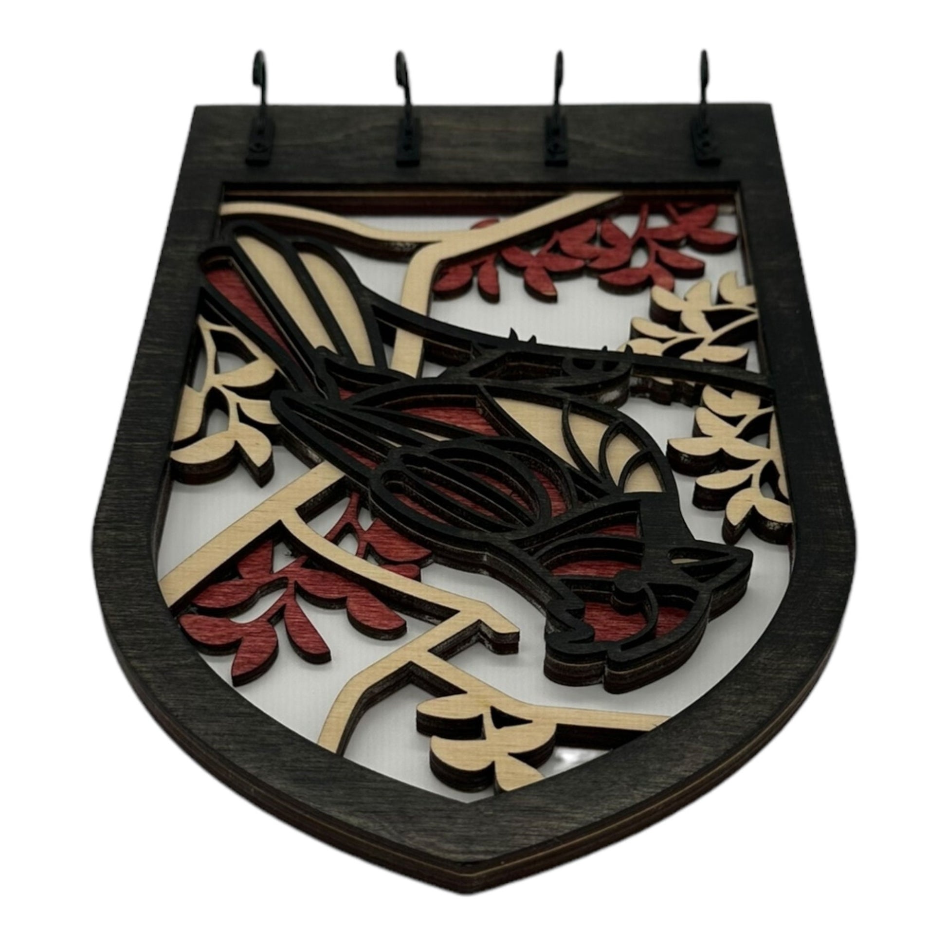 Cardinal Four Hook Arch Key Hanger/ Organizer