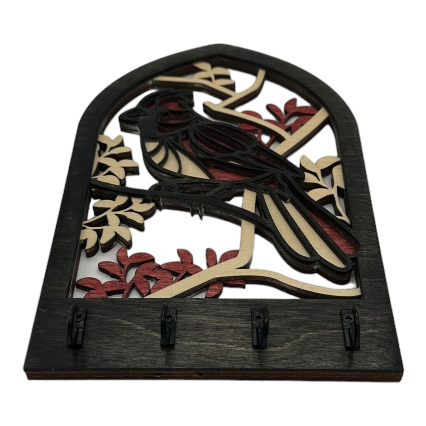 Cardinal Four Hook Arch Key Hanger/ Organizer