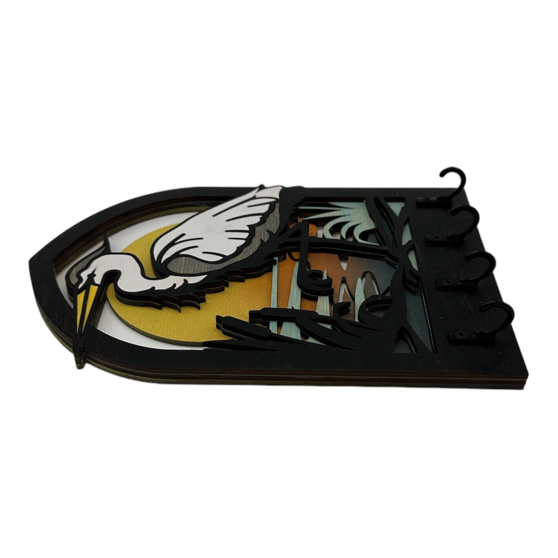 Heron Hook Arch Key Hanger/ Organizer