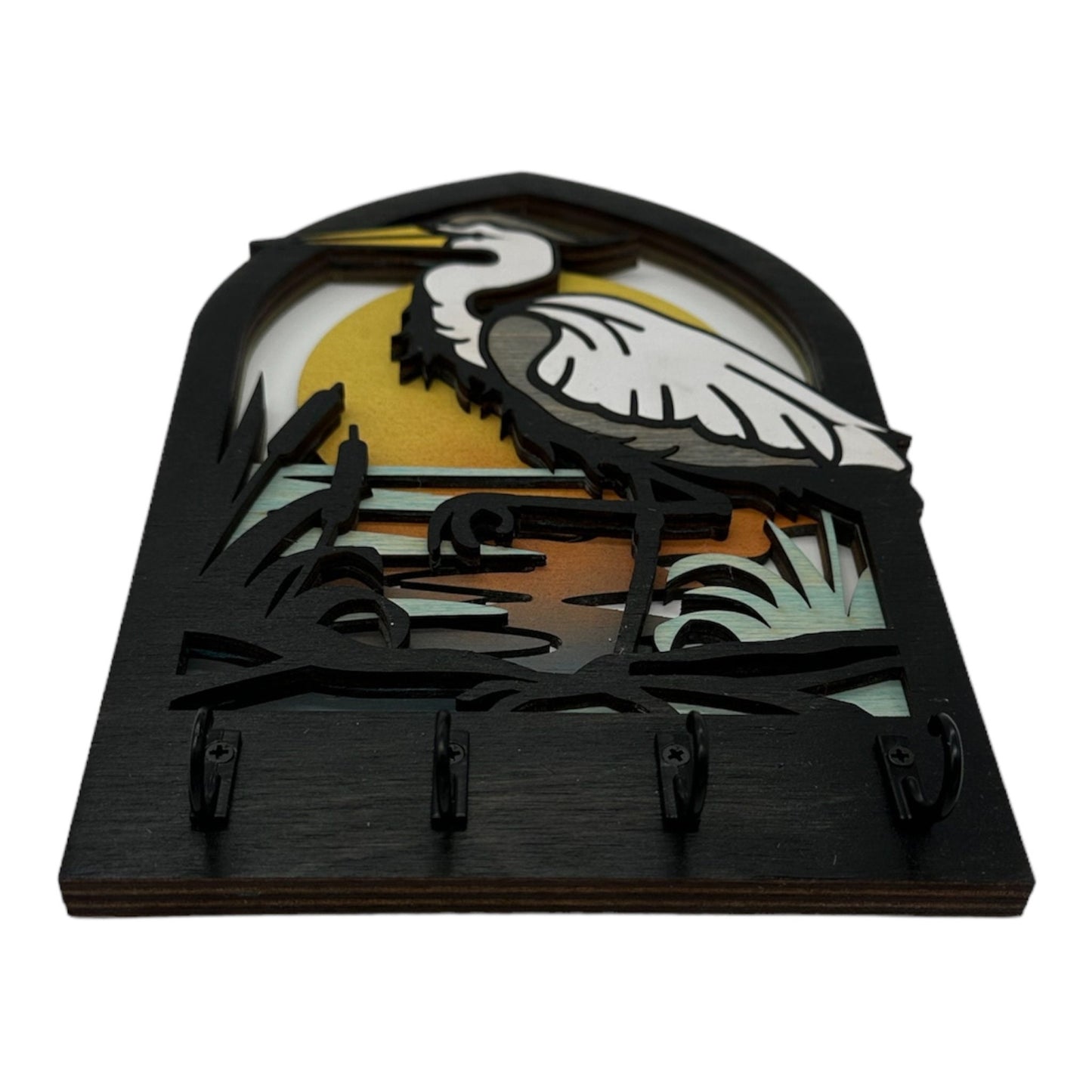 Heron Hook Arch Key Hanger/ Organizer