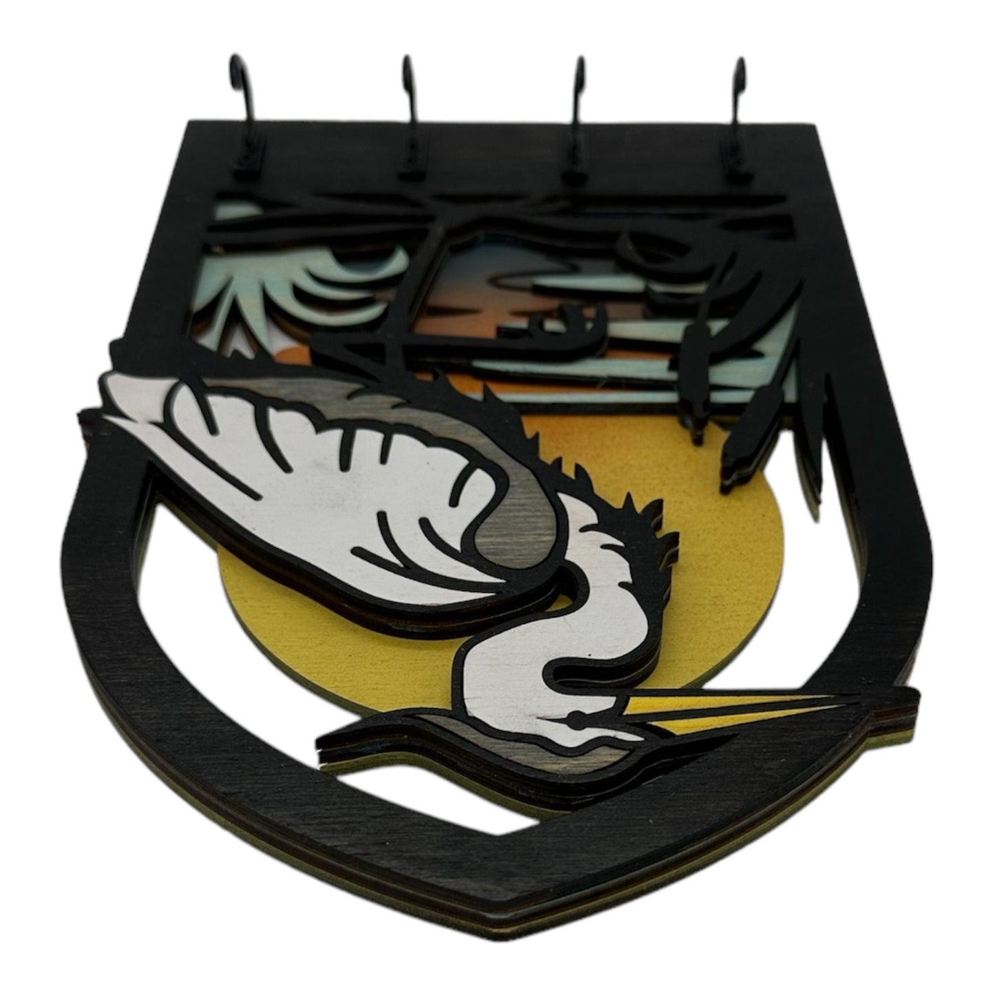 Heron Hook Arch Key Hanger/ Organizer