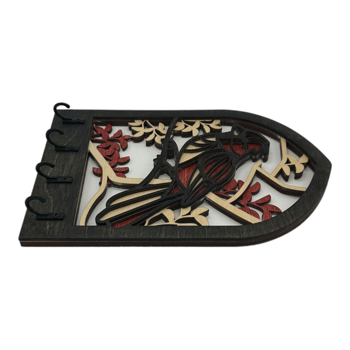 Cardinal Four Hook Arch Key Hanger/ Organizer