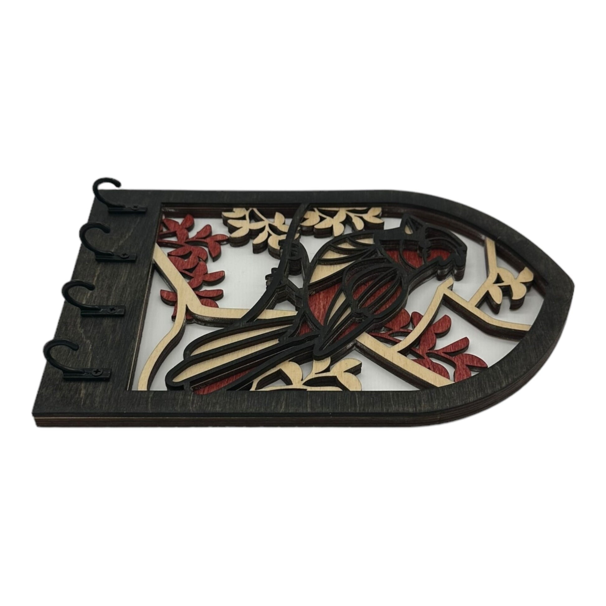 Cardinal Four Hook Arch Key Hanger/ Organizer