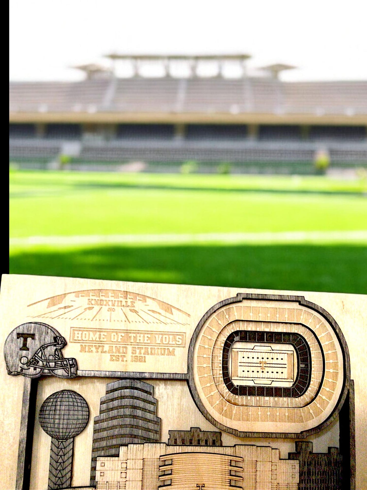 TN Volunteers Wooden Key Hanger/Organizer