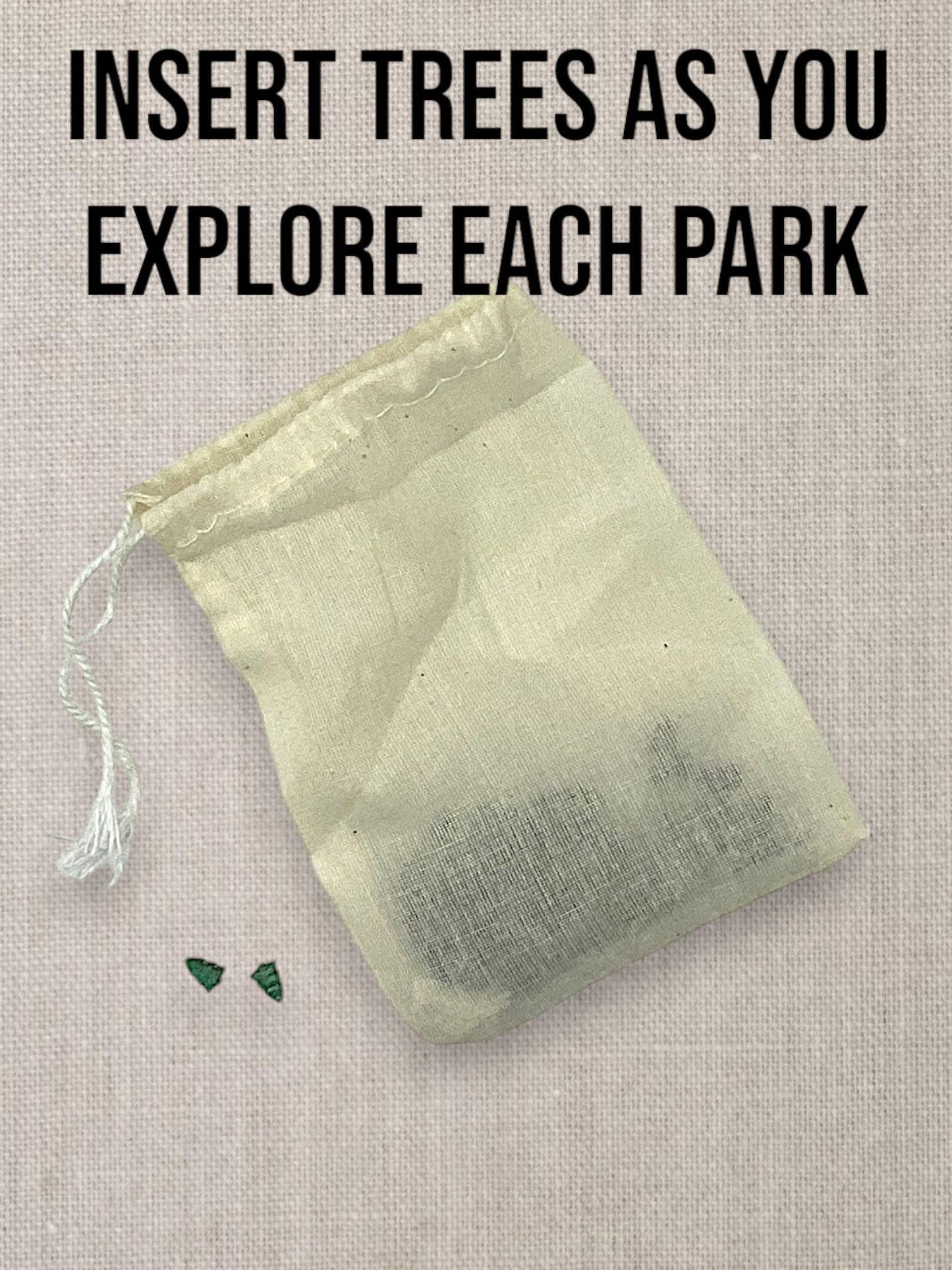 Wooden Georgia State Park Interactive Map 2 Sizes AVAILABLE